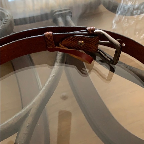 Genuine snake skin belt (women) main image 5